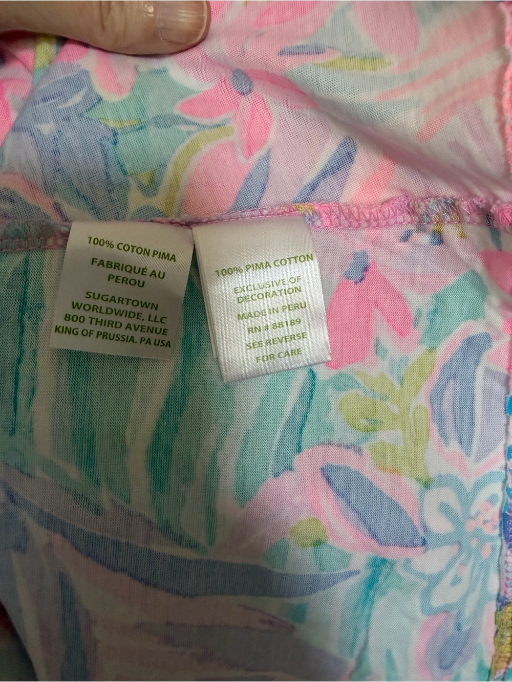 Lilly Pulitzer Margot swing dress size M It was all a dream pink purple - Picture 5 of 11